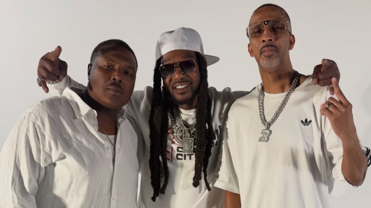 (L-R) Fiend, B.G., and Mac.