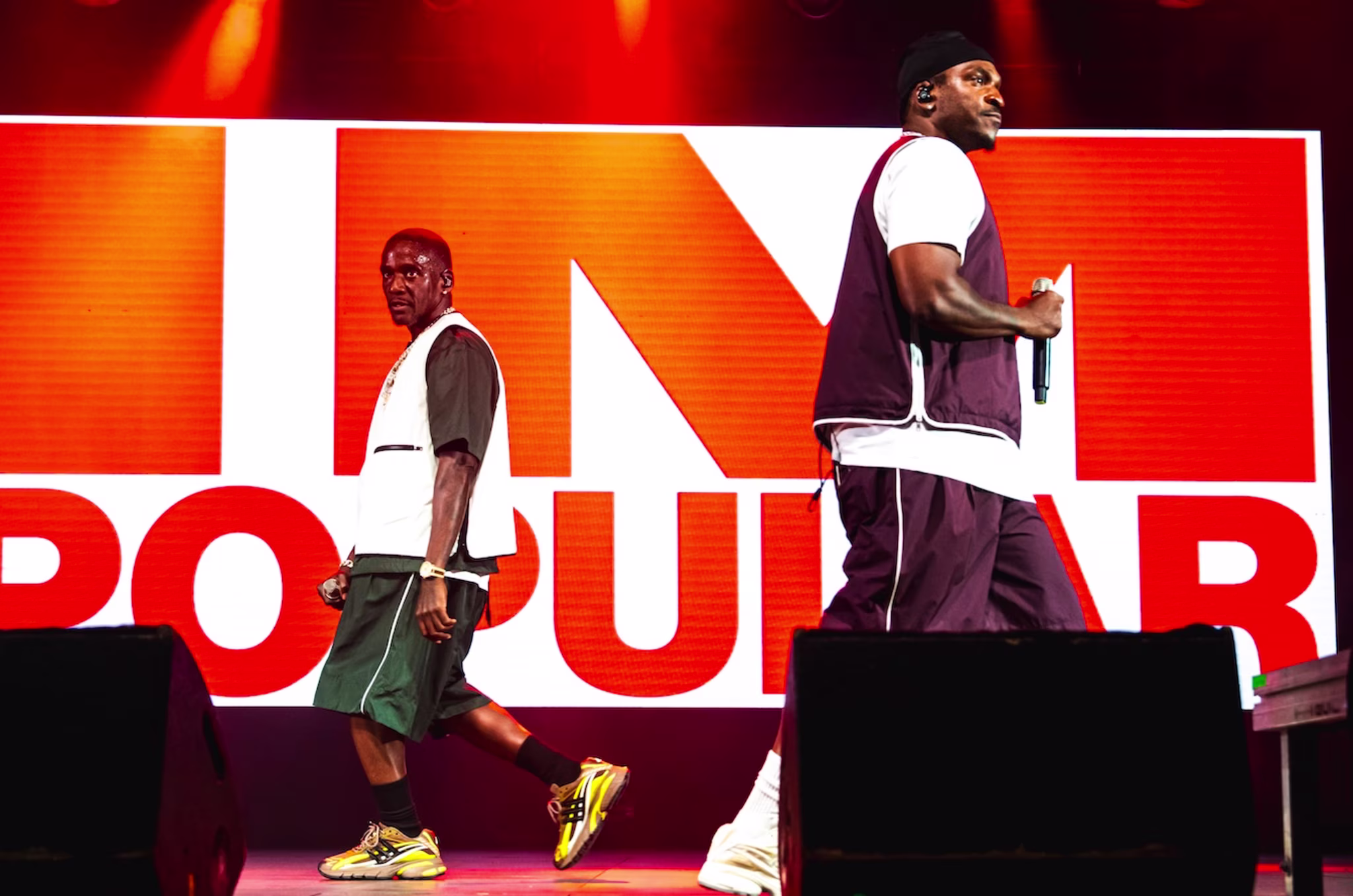 (L-R) Malice and Pusha T of Clipse.