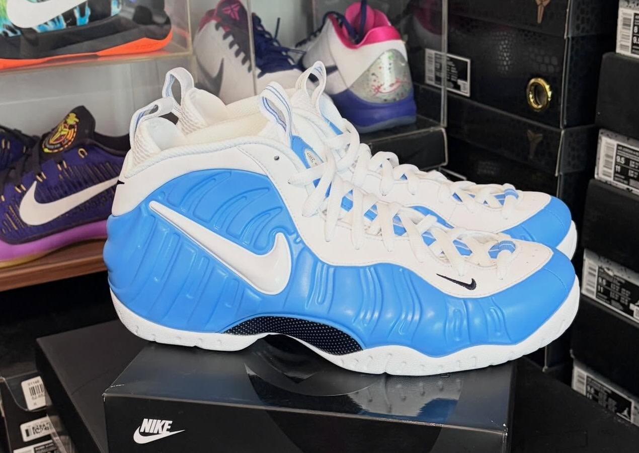 'University Blue' Nike Foamposite Pro Is Releasing in 2026