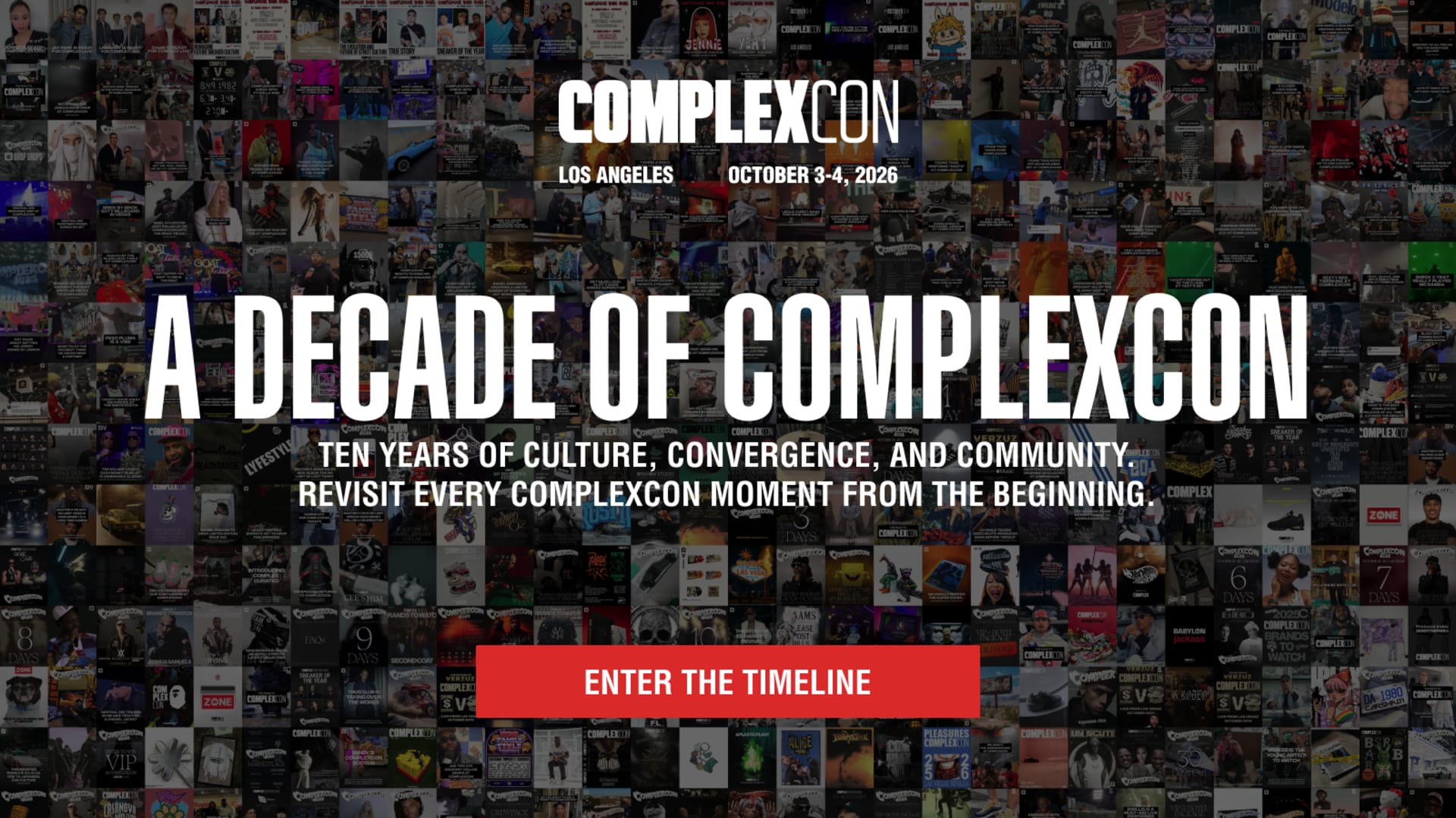 A Decade of ComplexCon