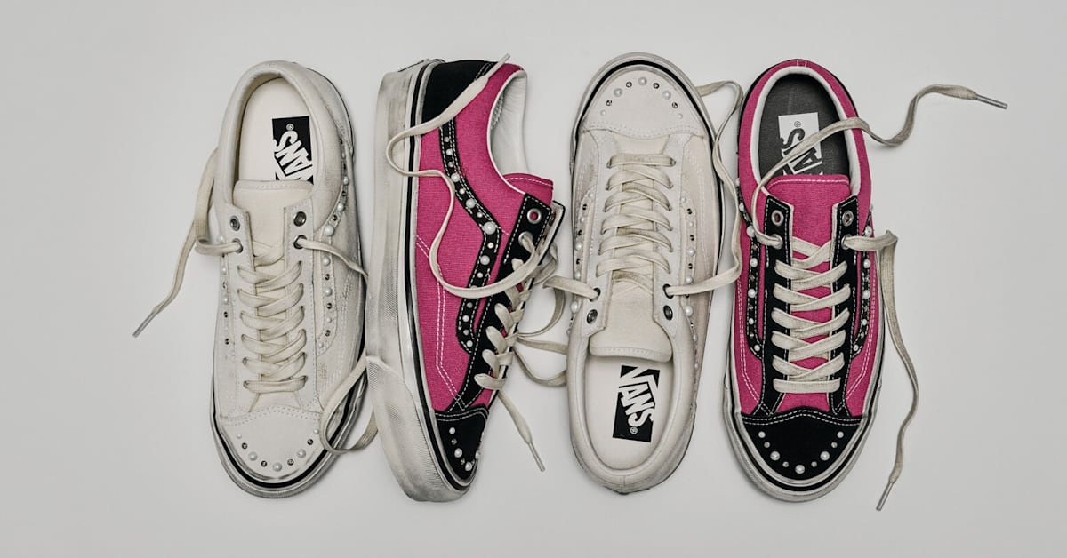 The Viral 'Pearlized' Vans Old Skools Are Coming to Complex
