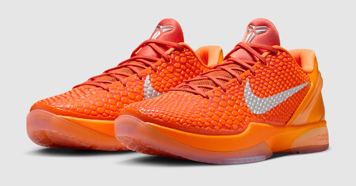 Official Look at the 'Total Orange' Nike Kobe 6 Protro