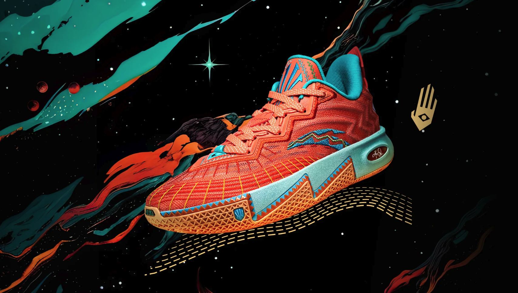送料関税込み[ANTA]Kyrie Andrew Irving連携開発KAI 2★夜光機能 送料関税込み[ANTA]Kyrie Andrew Irving連携開発KAI 2☆大人気☆