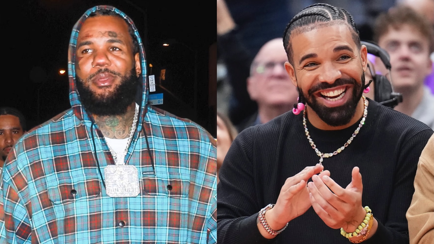 (L-R) The Game and Drake.
