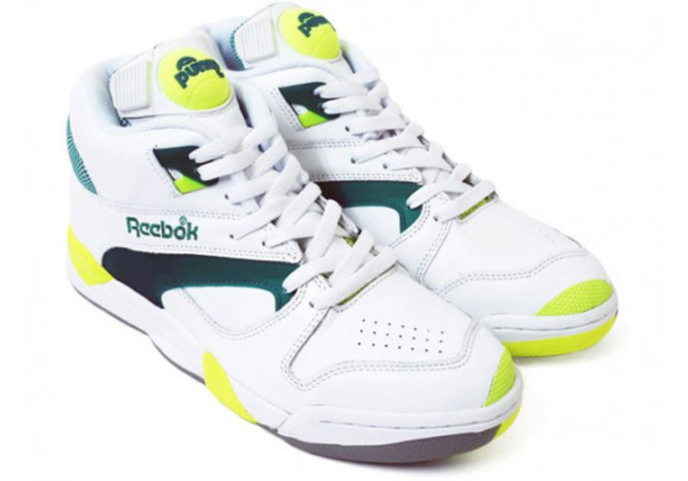 Fresh White Reeboks Kicking Your Ass