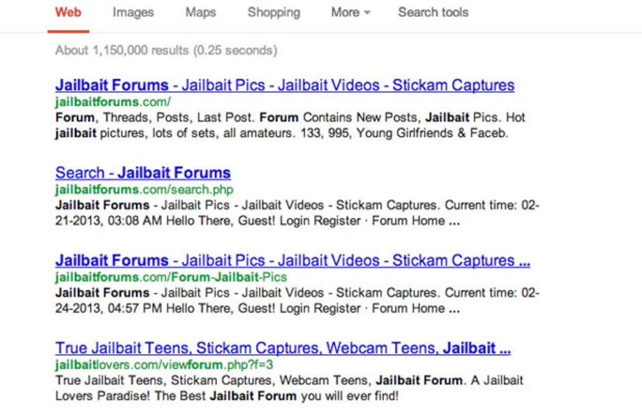 Forum Naked Jailbait Pics