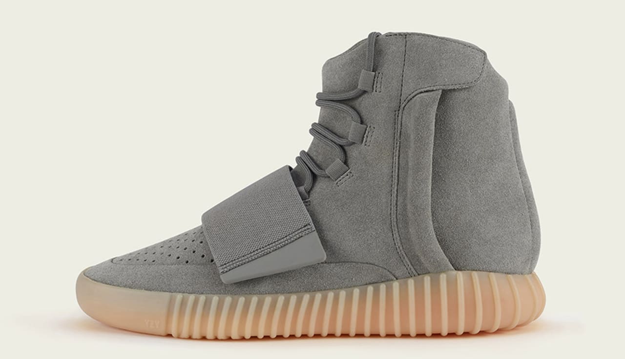 adidas yeezy boost 750 con punta dorata