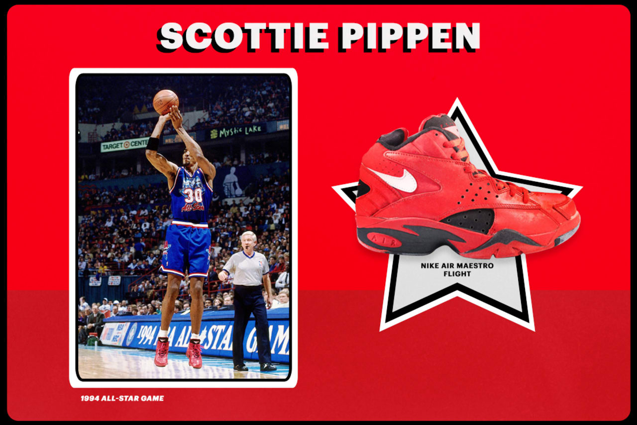 scottie pippen 1994 all star game shoes