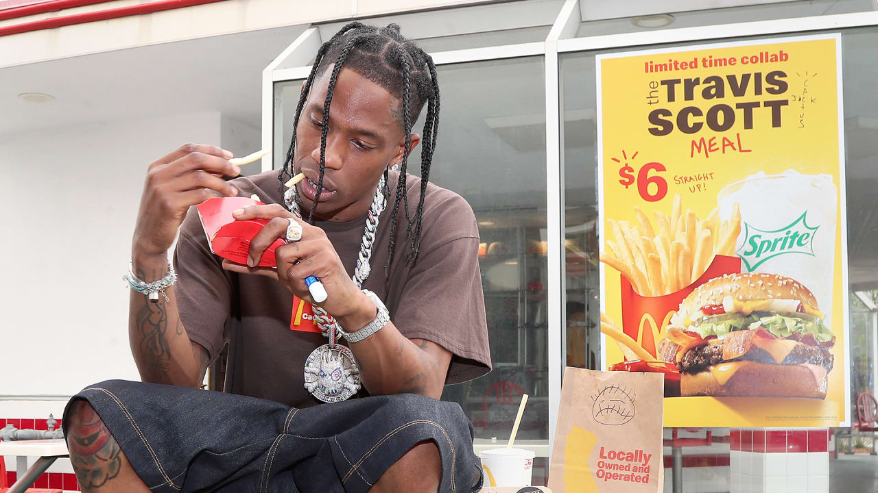Travis scott toy figure mcdonalds clearance