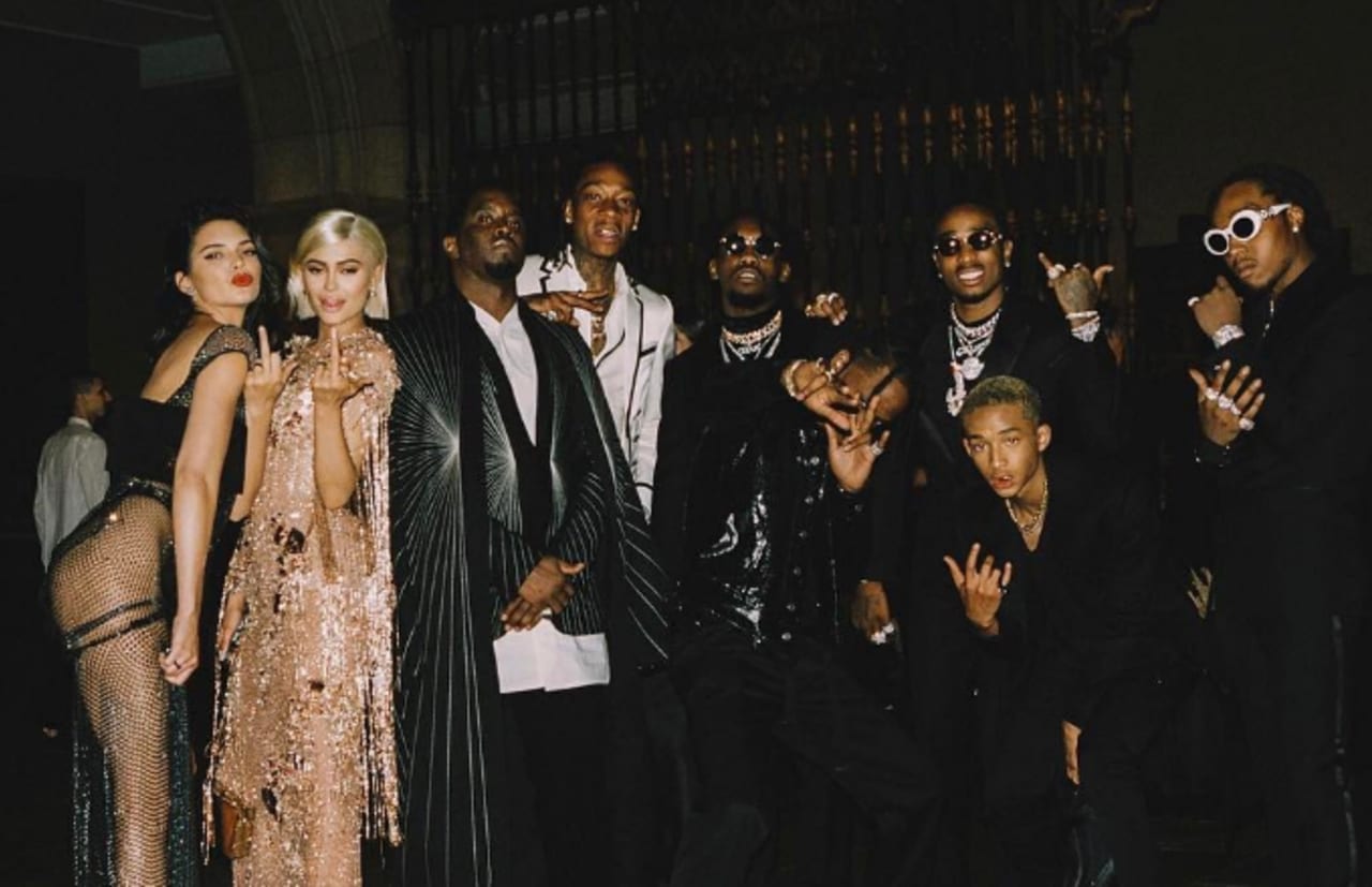 Diddy Cropped Kylie And Kendall Jenner Out Of A Photo Much