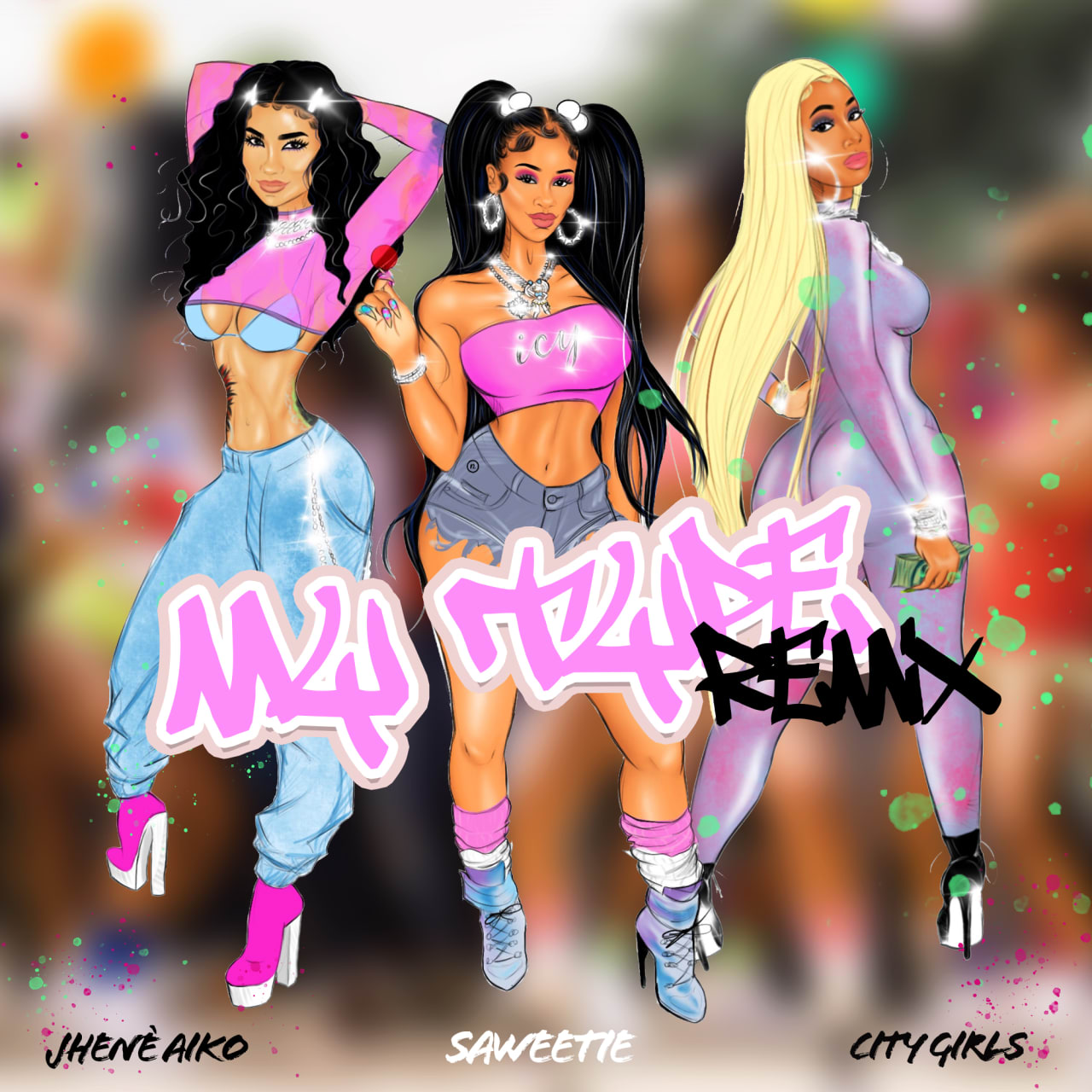 Saweetie City Girls And Jhene Aiko Link For My Type Remix Complex - icy girl roblox id