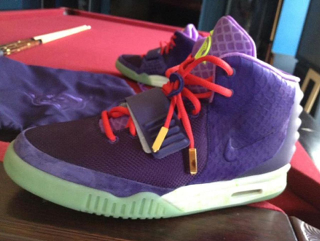yeezy shoes purple