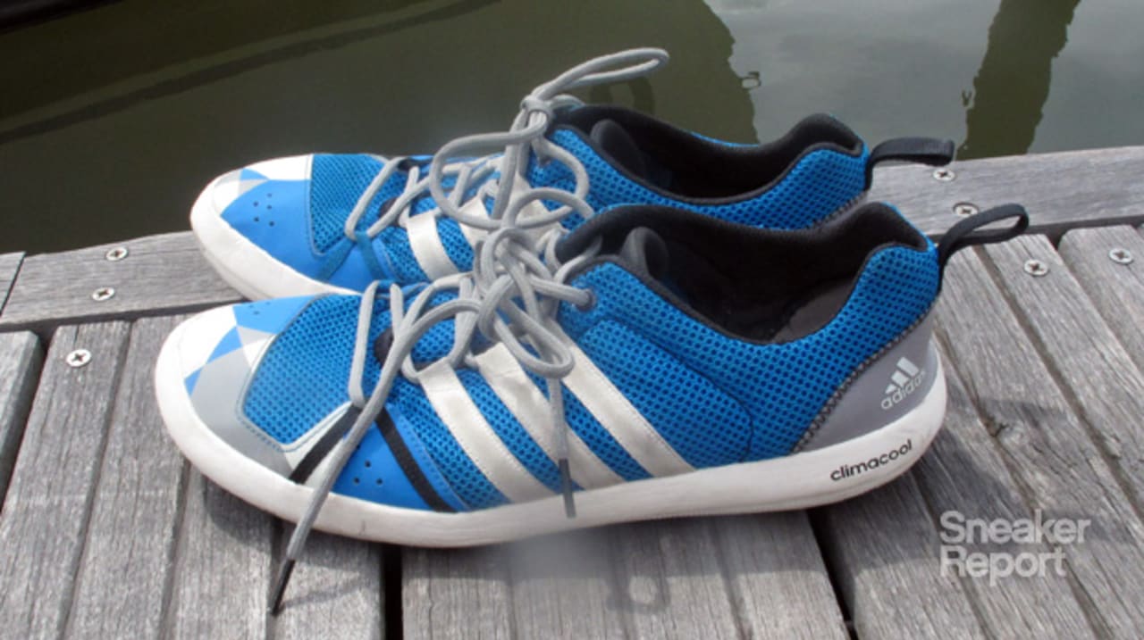 adidas climacool boat lace blue sneakers