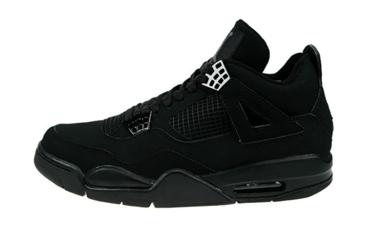 all black jordan sneakers
