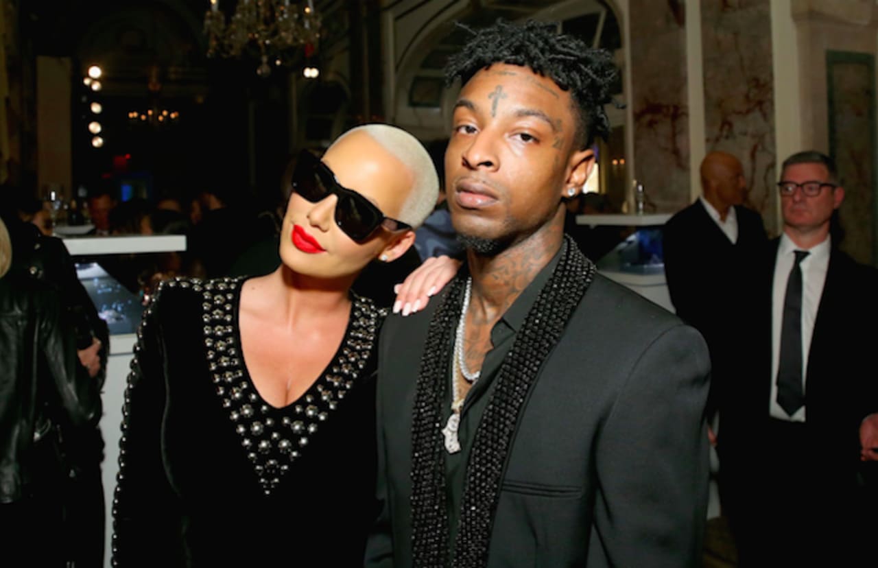 A Comprehensive Timeline Of Amber Rose And 21 Savage S Relationship Complex