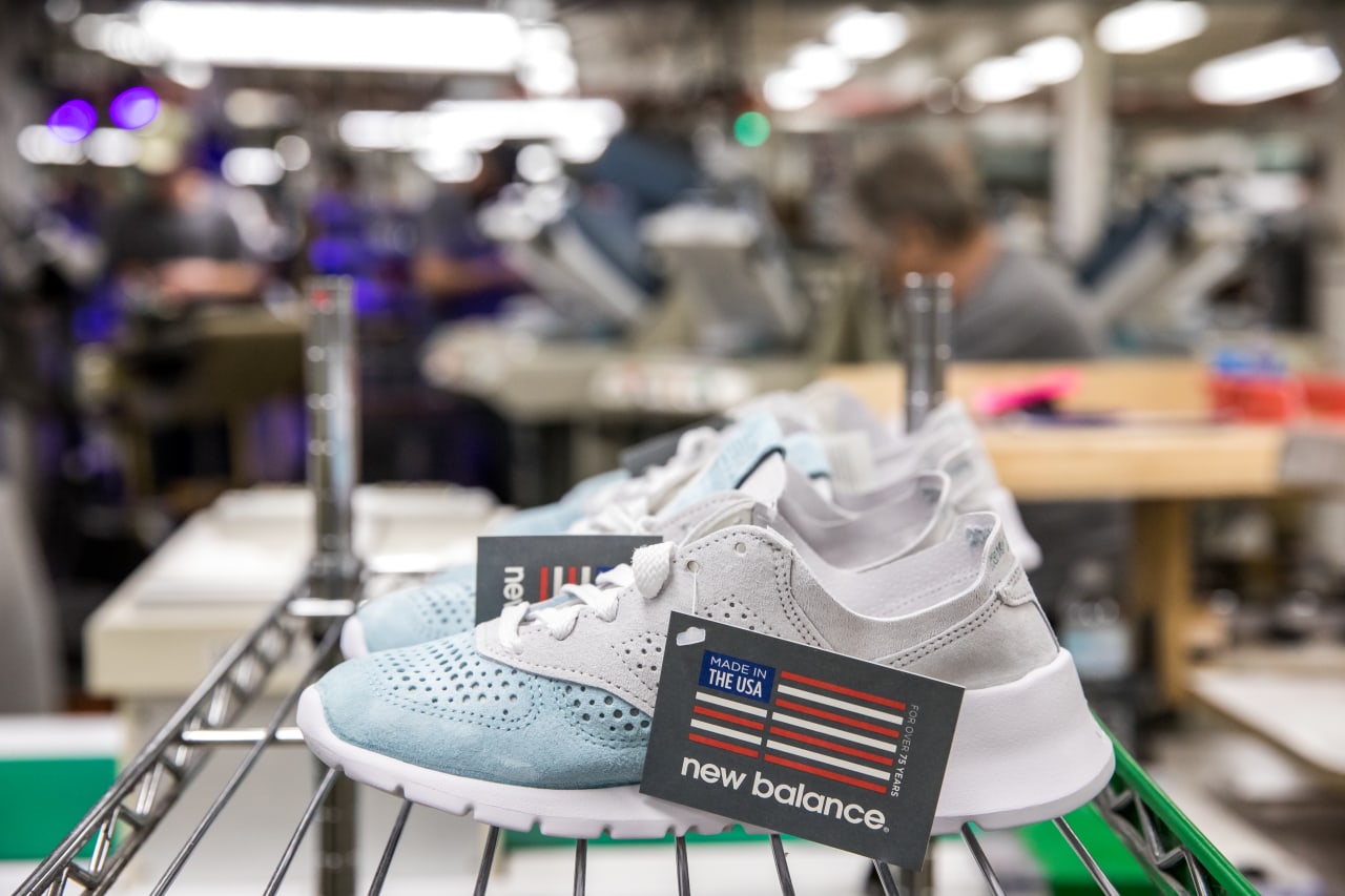 which new balance shoes are made in america