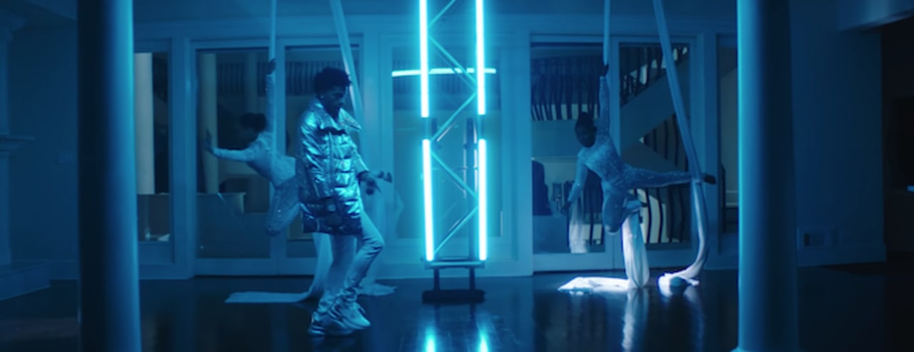 Lil Baby Parties In All White Mansion In New Video For Pure Cocaine Complex