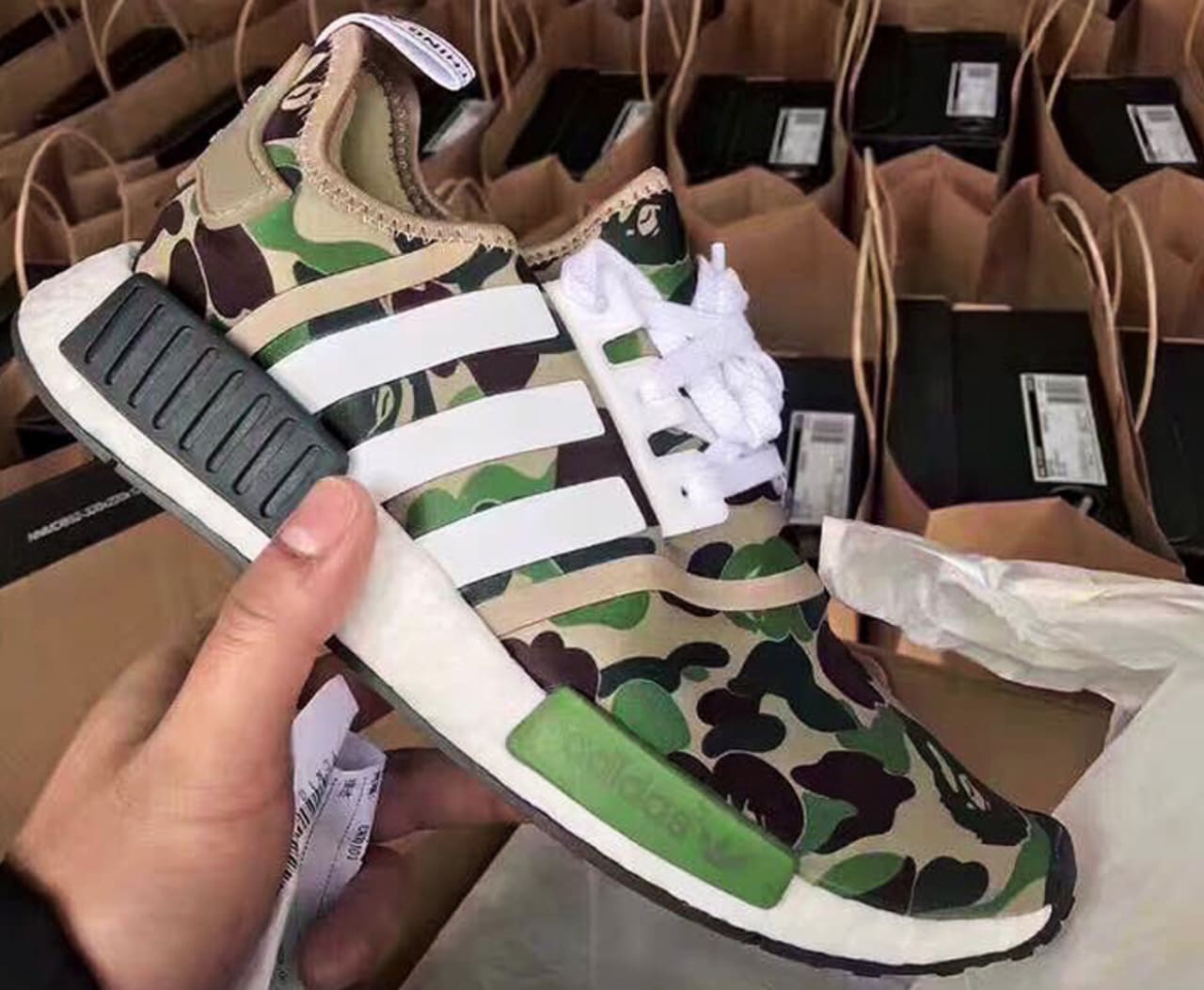 The Bape x NMD Release Was What's Wrong Sneakers in | Complex