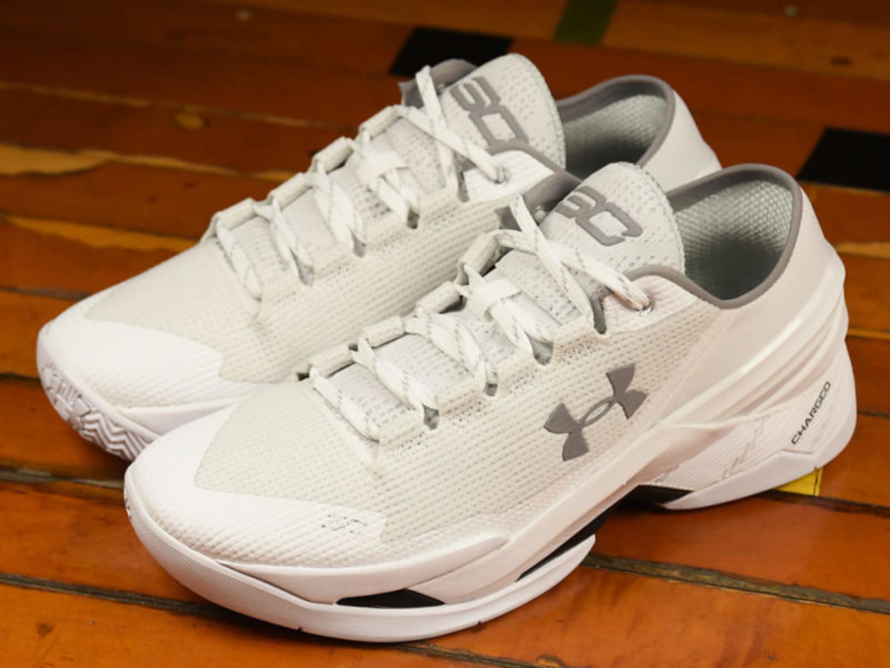 Steph Curry's White Sneakers 
