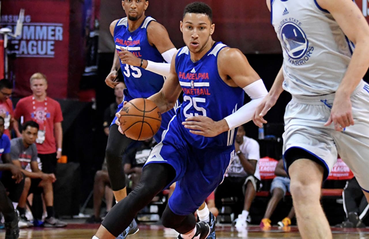 Ben Simmons Dominates Monday Night Basketball In Suburban