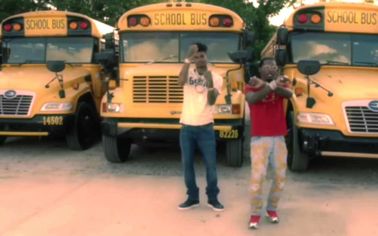 Blueface And Offset Dodge Aliens And Flying Saucers In Bussdown