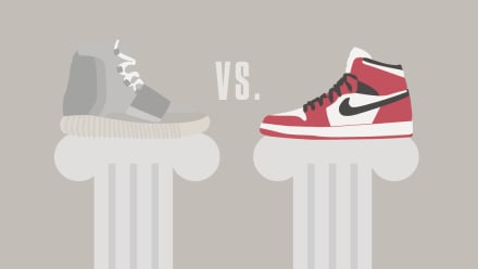 Kanye West and adidas Vs. Air Jordans