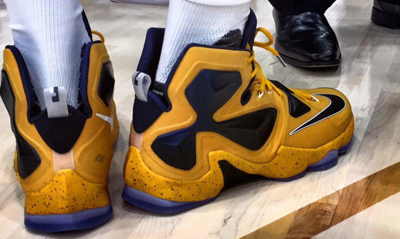 Nike lebron 13 yellow clearance