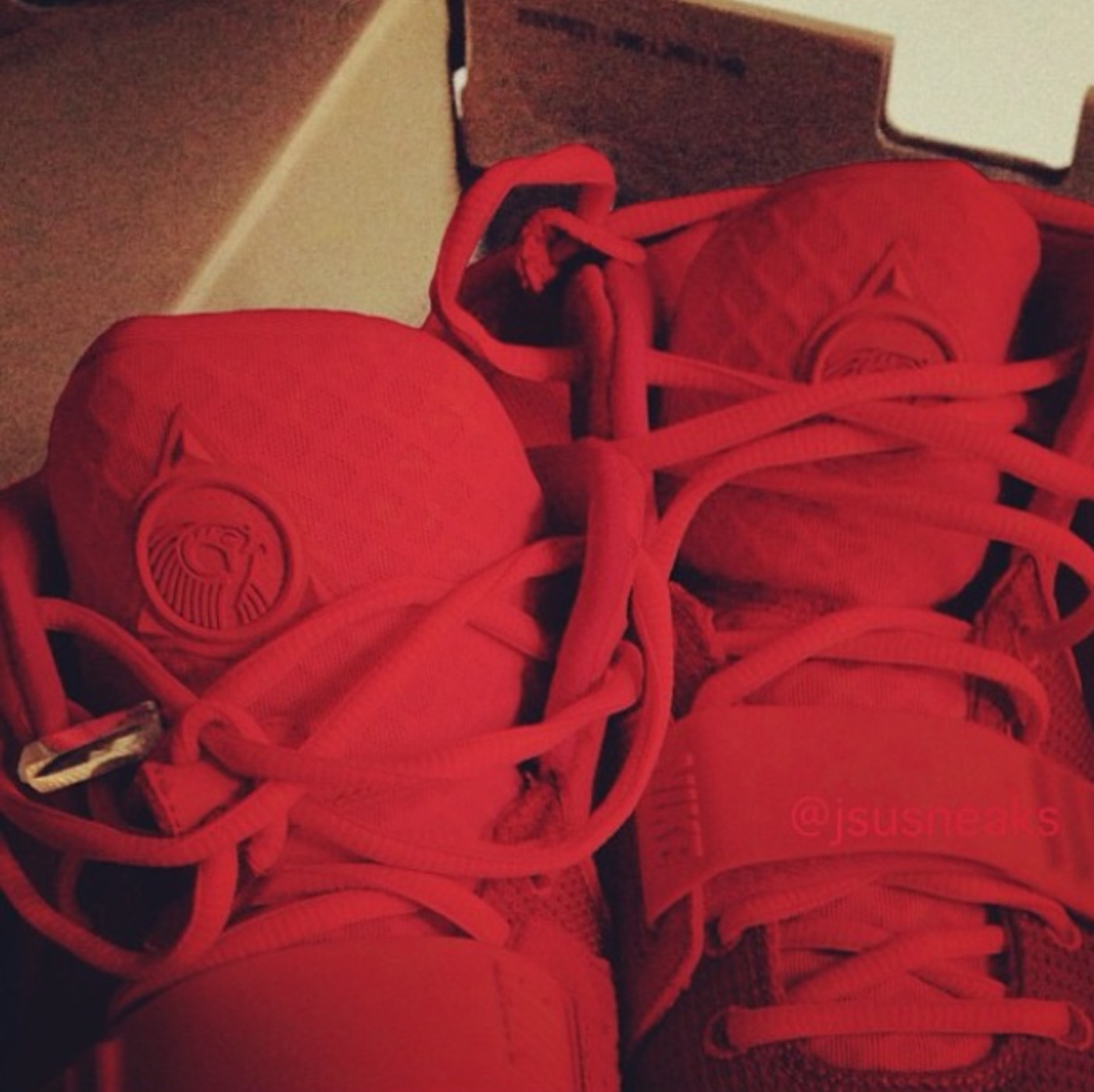 yeezy night red