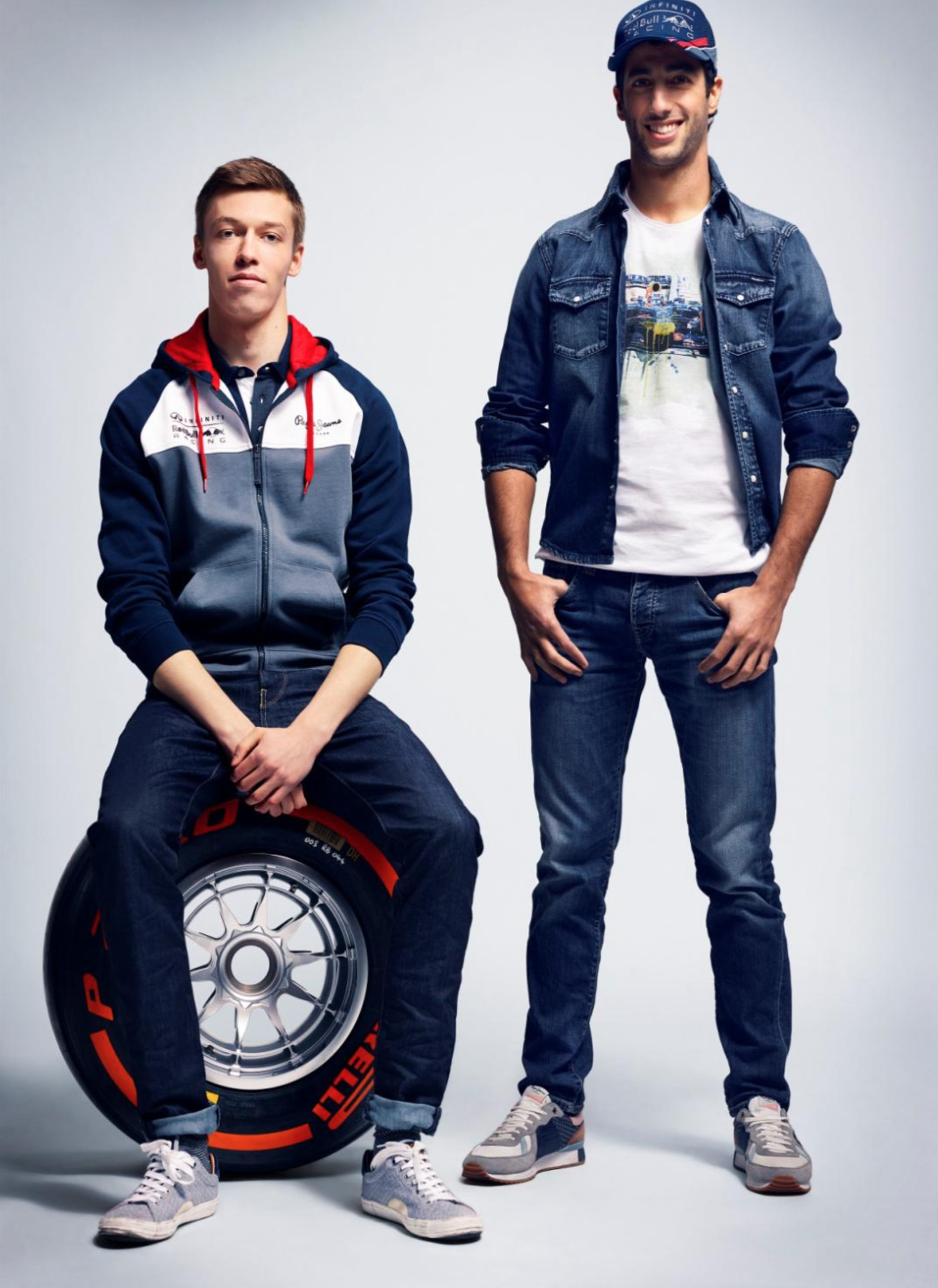 Daniel Ricciardo And Daniil Kvyat Talk About Fashion Photoshoots