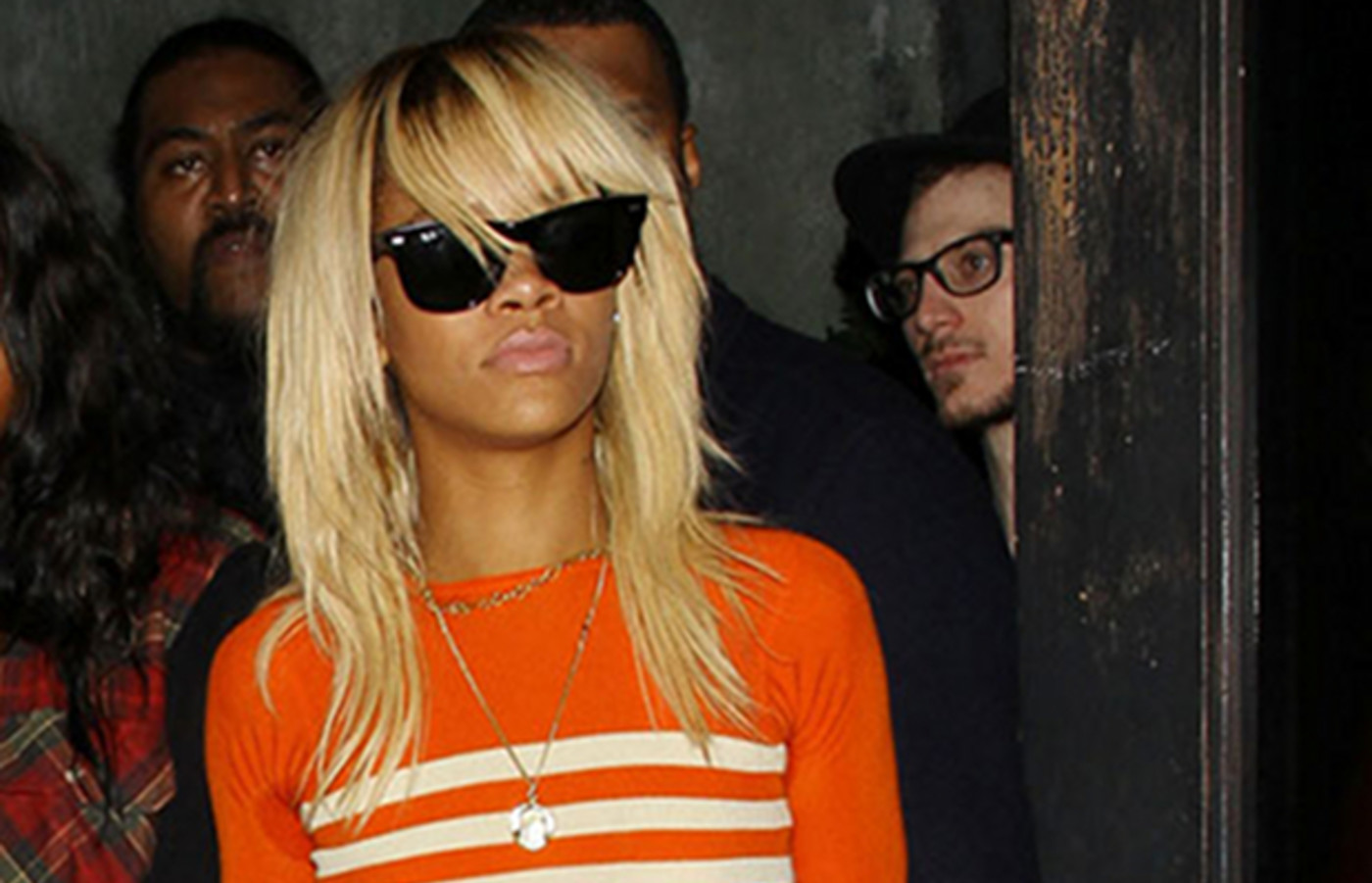 Rihanna Hits Clippers Game With Blonde Hair And Hooker Boots Complex