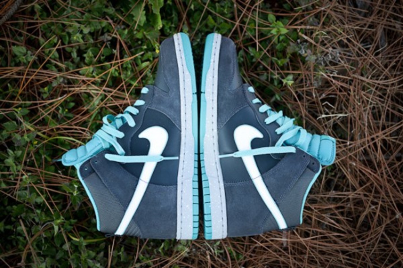 nike dunk high turquoise