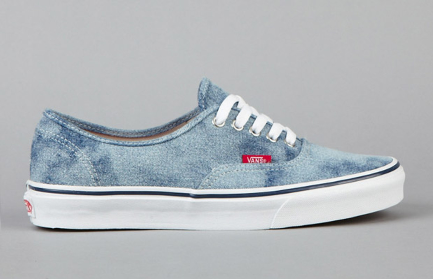 vans authentic cream blue