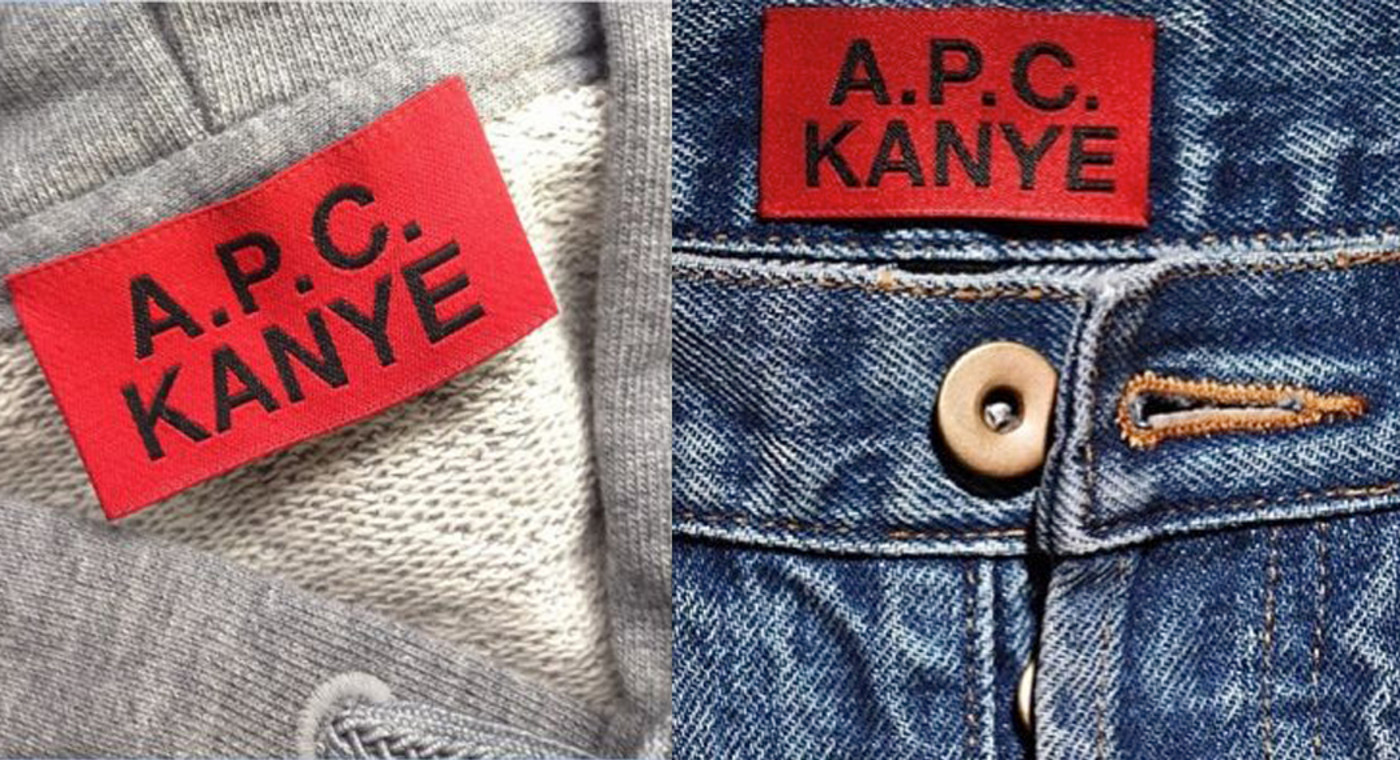 Here's What The A.P.C. KANYE Hoodie And Jeans Look Like 