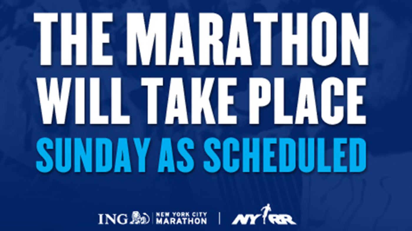 NYRR Announces NYC Marathon Taking Place as Scheduled This Sunday Complex