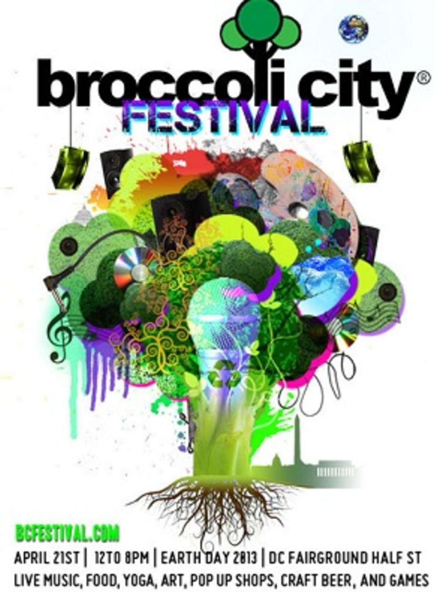 Broccoli City Festival Will Make D.C. "Green" with Earth Day