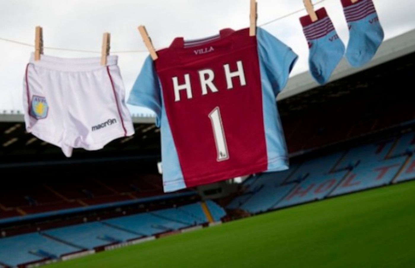 aston villa baby kits