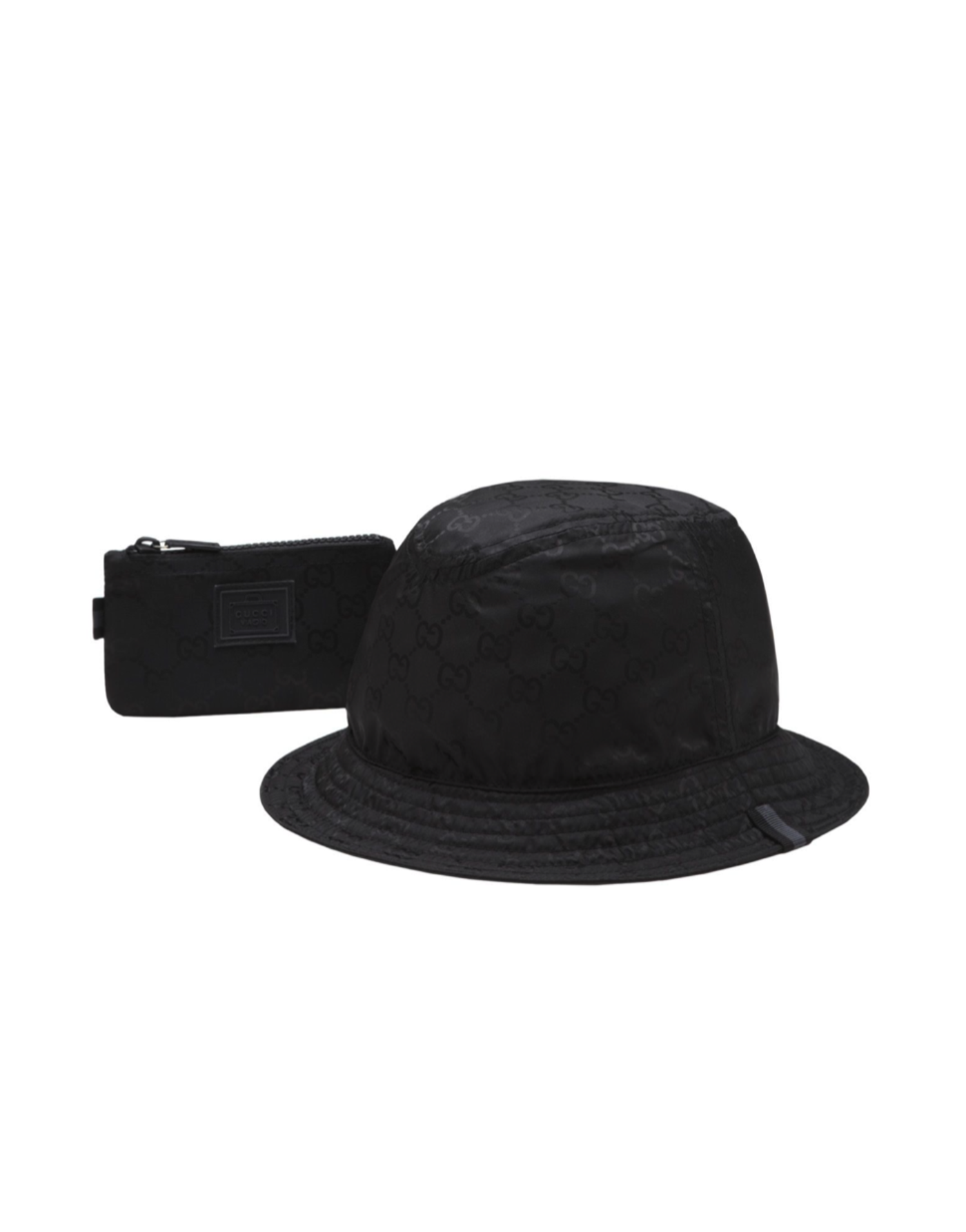 black gucci bucket hat