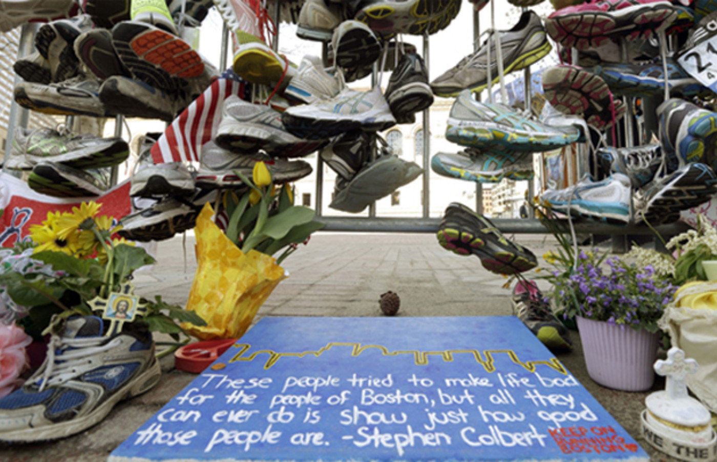 Boston Marathon Memorial Exhibit Will Feature Shoes, Runner Bibs, and