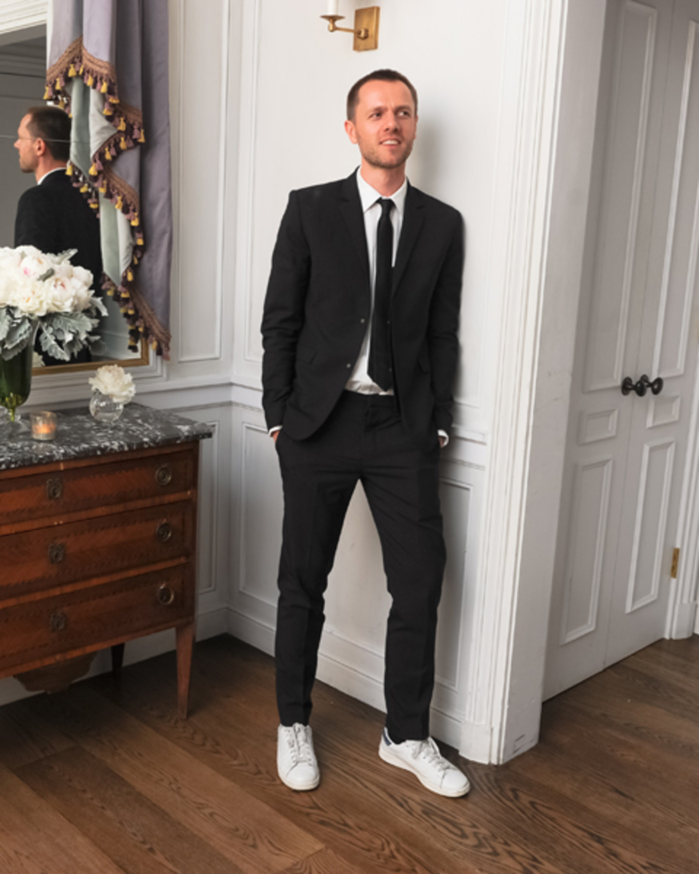 formal attire with jordans