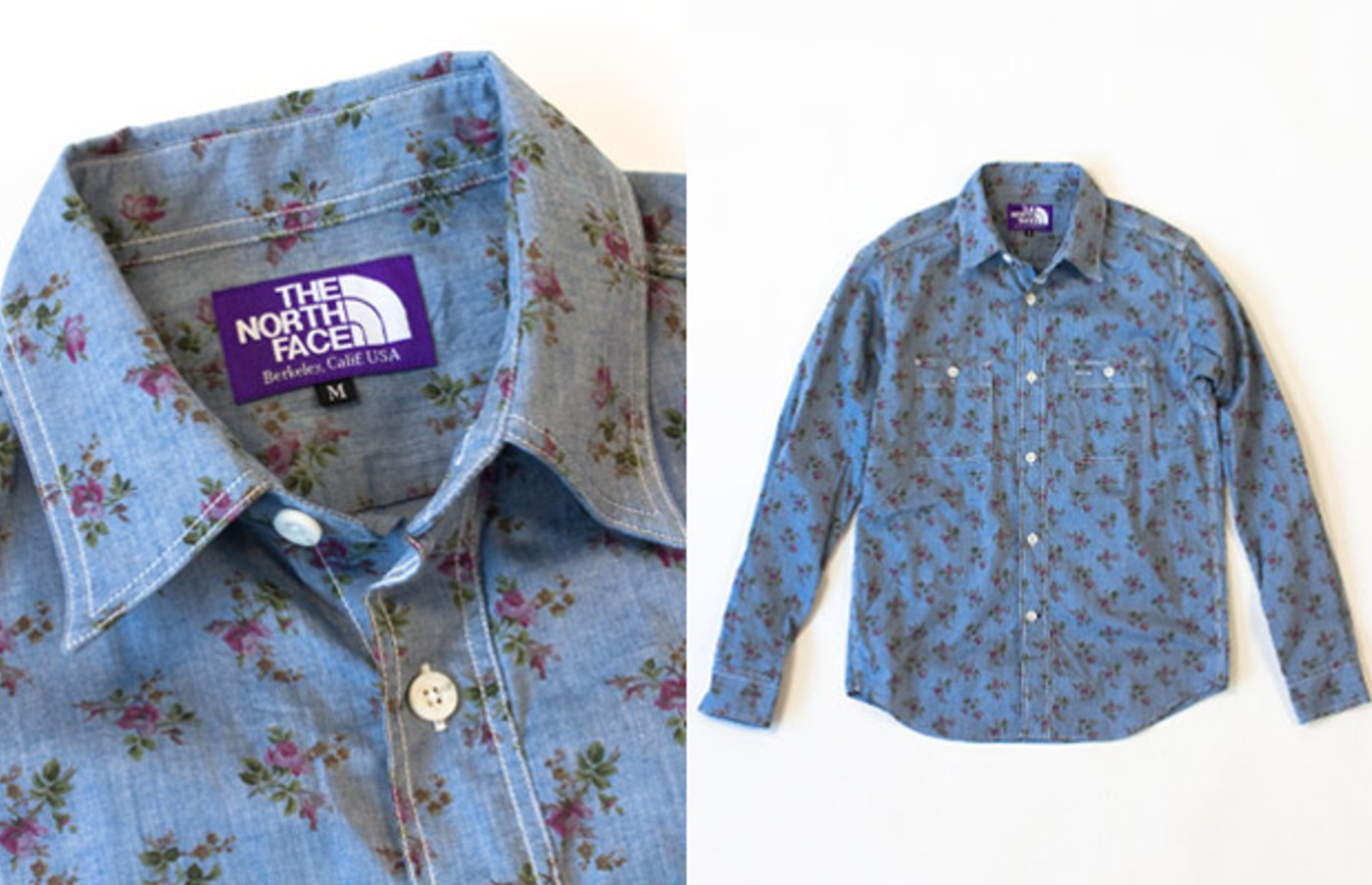 the north face purple label shirt