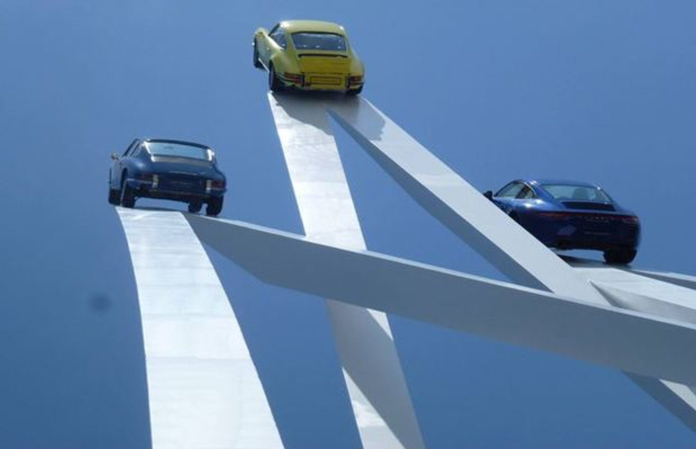 This is the Coolest Car Statue You'll Ever See Complex