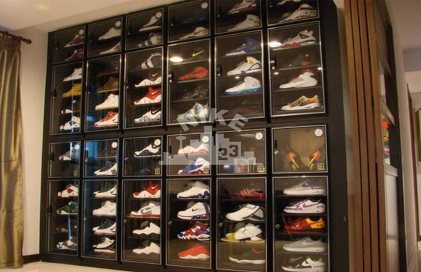 nike shoe storage cabinet