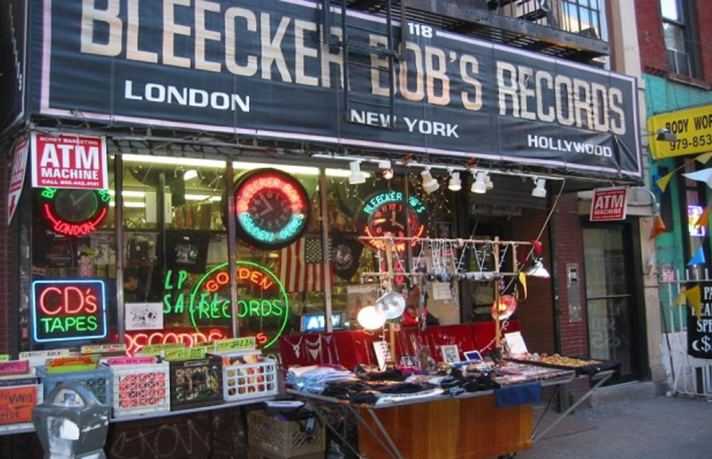 The Original Awning for Bleecker Bob's Records Is For Sale ...