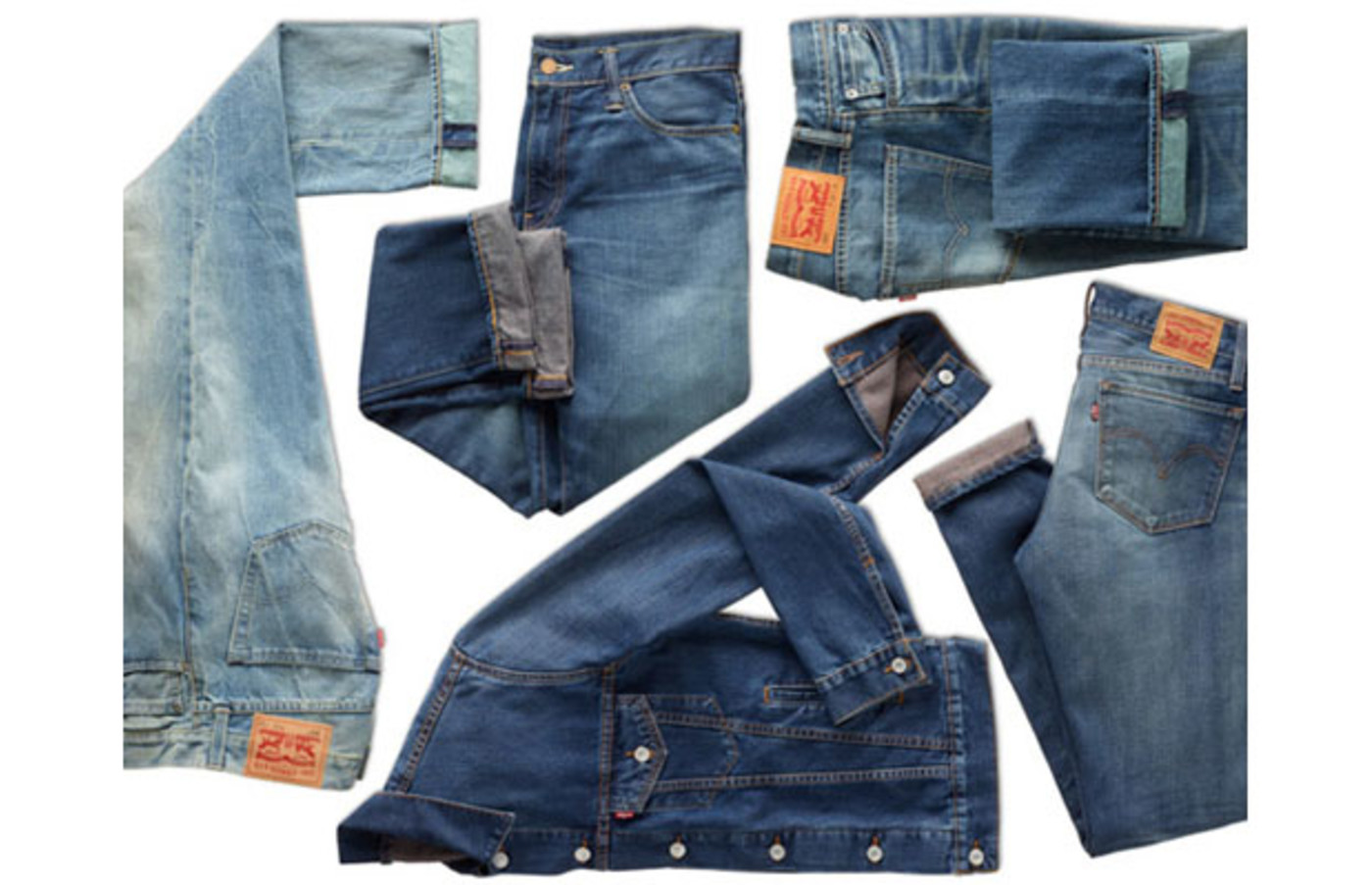 Levi’s Crushes Old Recyclables to Create Jeans for the Waste