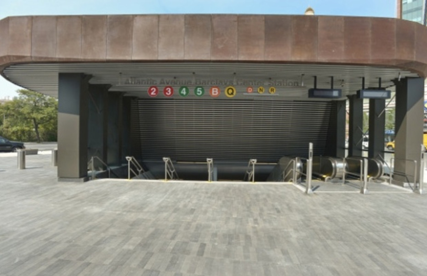The New Barclays Center Subway Entrance Opens in NYC Complex
