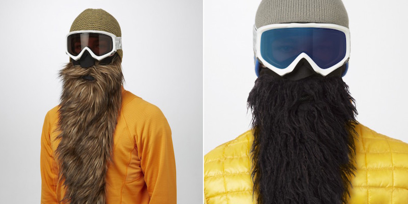 These Ski Masks Have Beards Attached to Them Complex