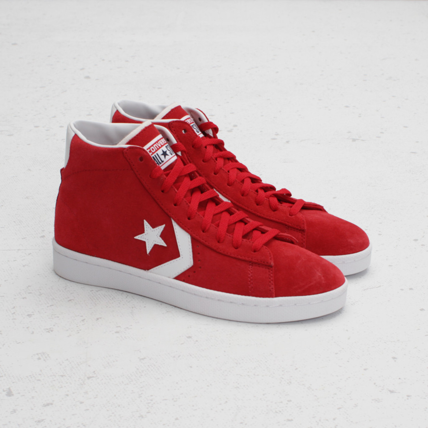 converse pro leather red