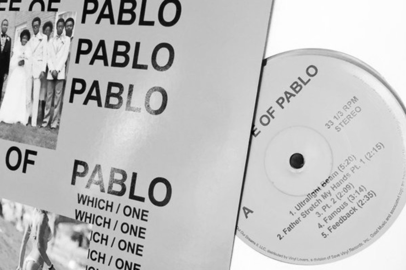 kanye life of pablo vinyl