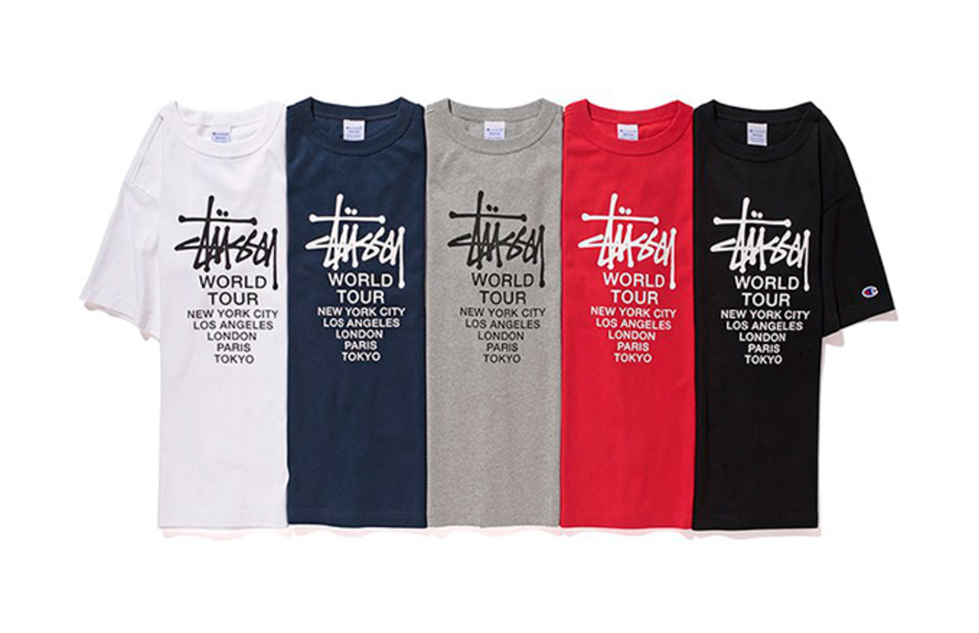 Stüssy Champion Are at It Again, This Time with a Collection of Graphic T-Shirts for Spring 2016 | Complex UK