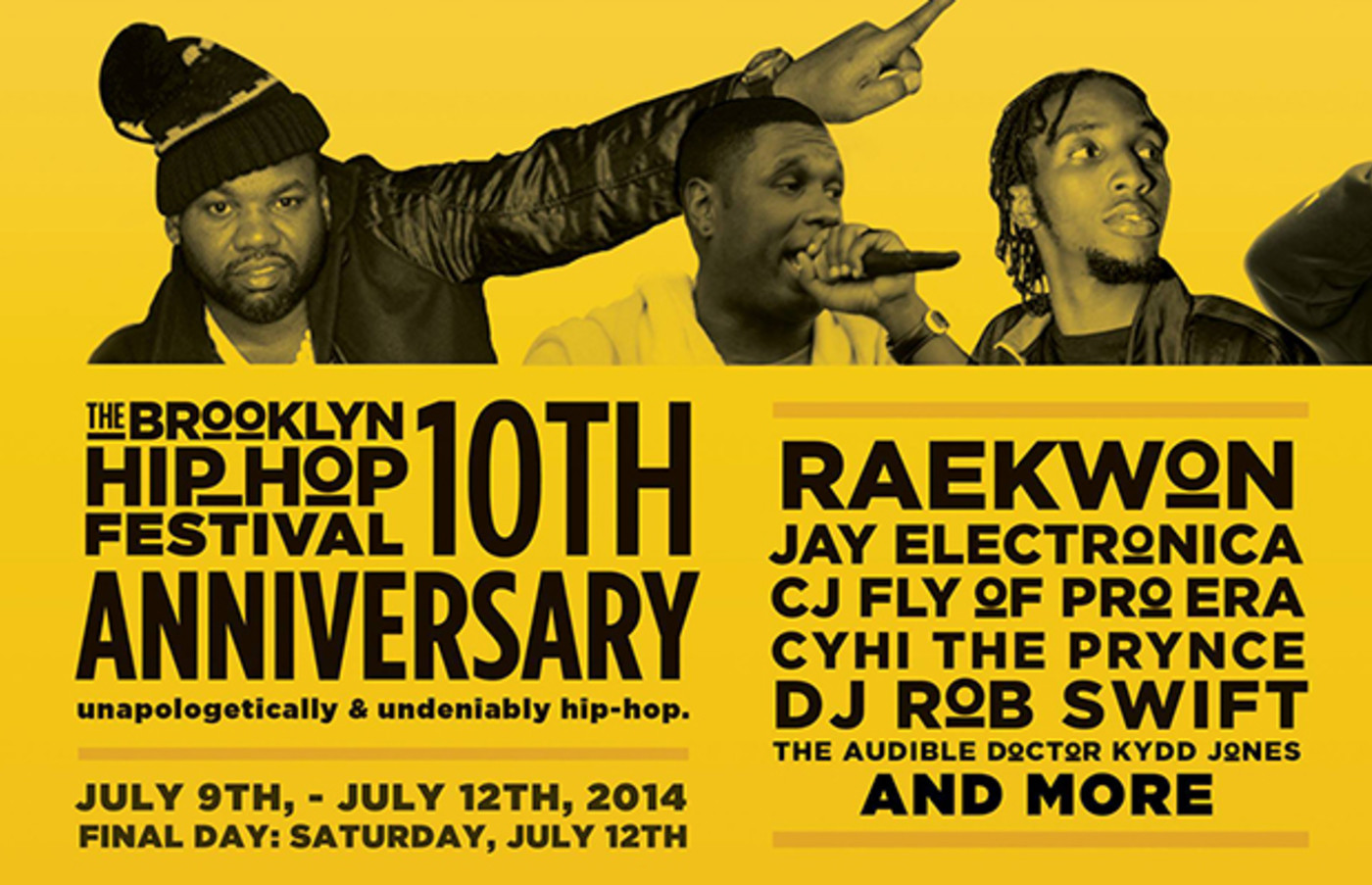 Live Stream This Year's Brooklyn Hip-Hop Festival With Performances From  Jay Electronica, Raekwon, and More | Complex